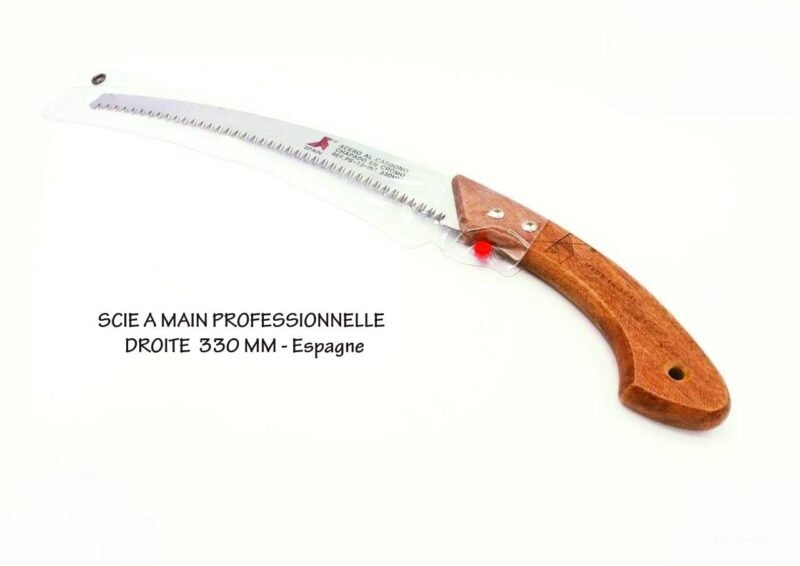 Spanish imported wood handle curved pruning saw - Image 2