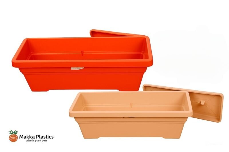 Heavy-Duty Plastic Tray – 40×80 cm different colors