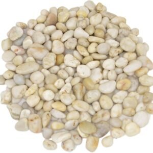 natural gravel 8 to 10kg bag white large