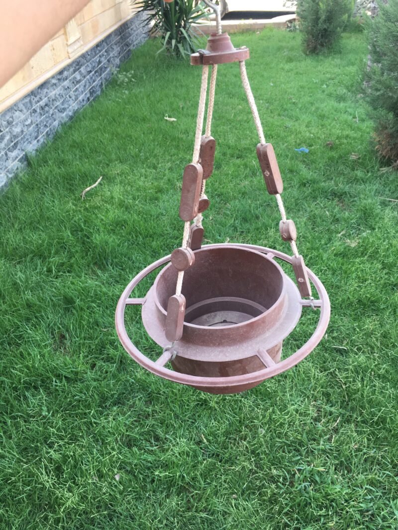 Unbreakable Hanging Pot – Terracotta Color