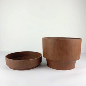 Modern Unbreakable Terracotta-Colored Pot