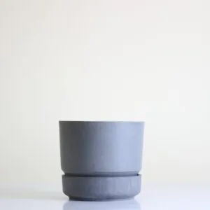 Modern Unbreakable Grey Pot - 20cm