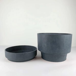 Modern Unbreakable Grey Pot