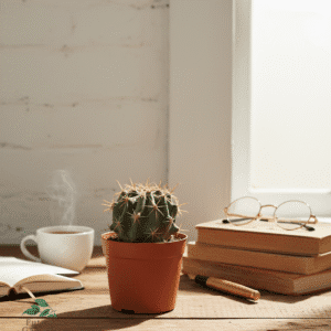 pot 10cm كرة صبار