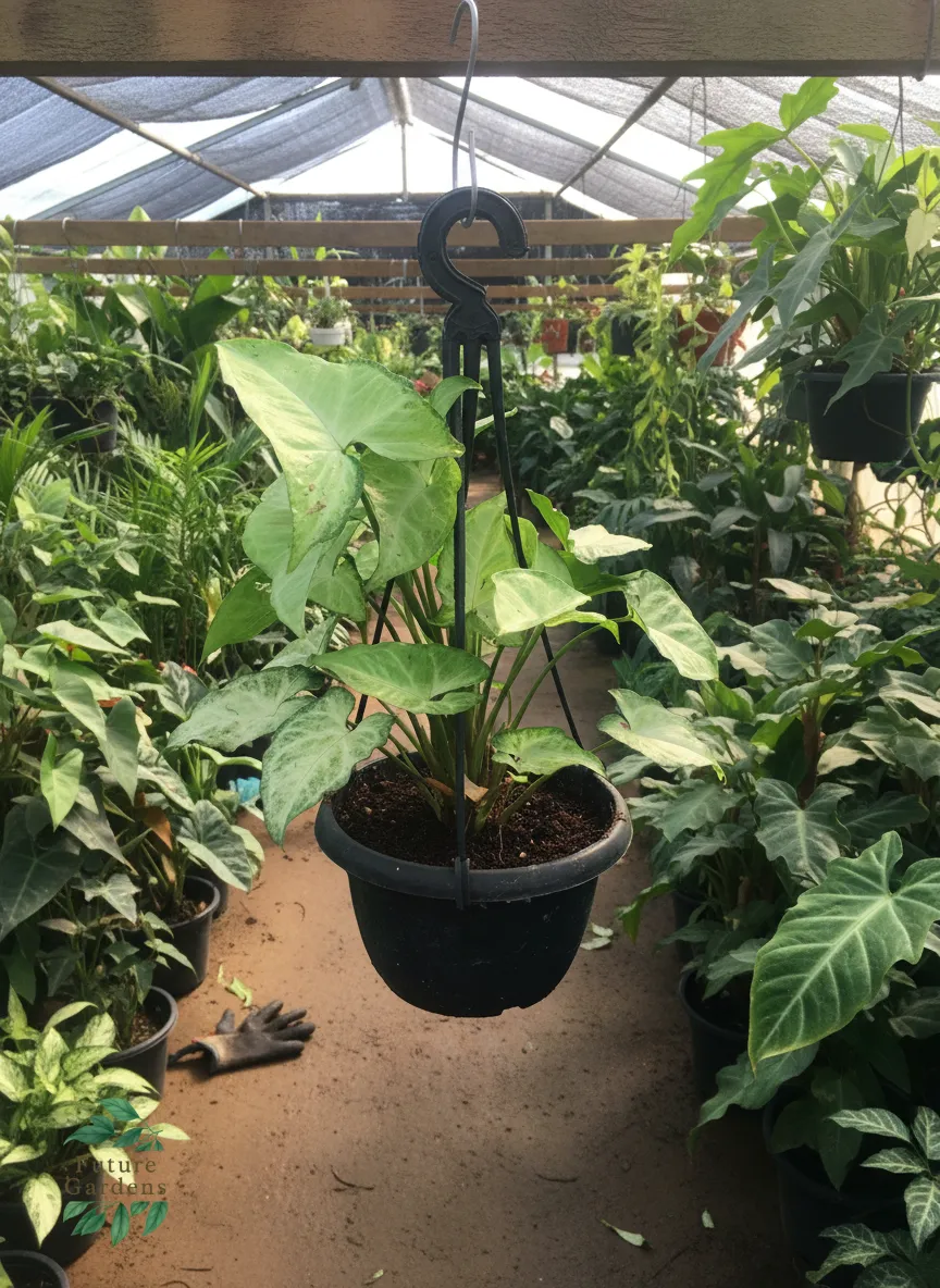 Syngonium 15cm Pot – Arrowhead Plant for Indoor Elegance - Image 3