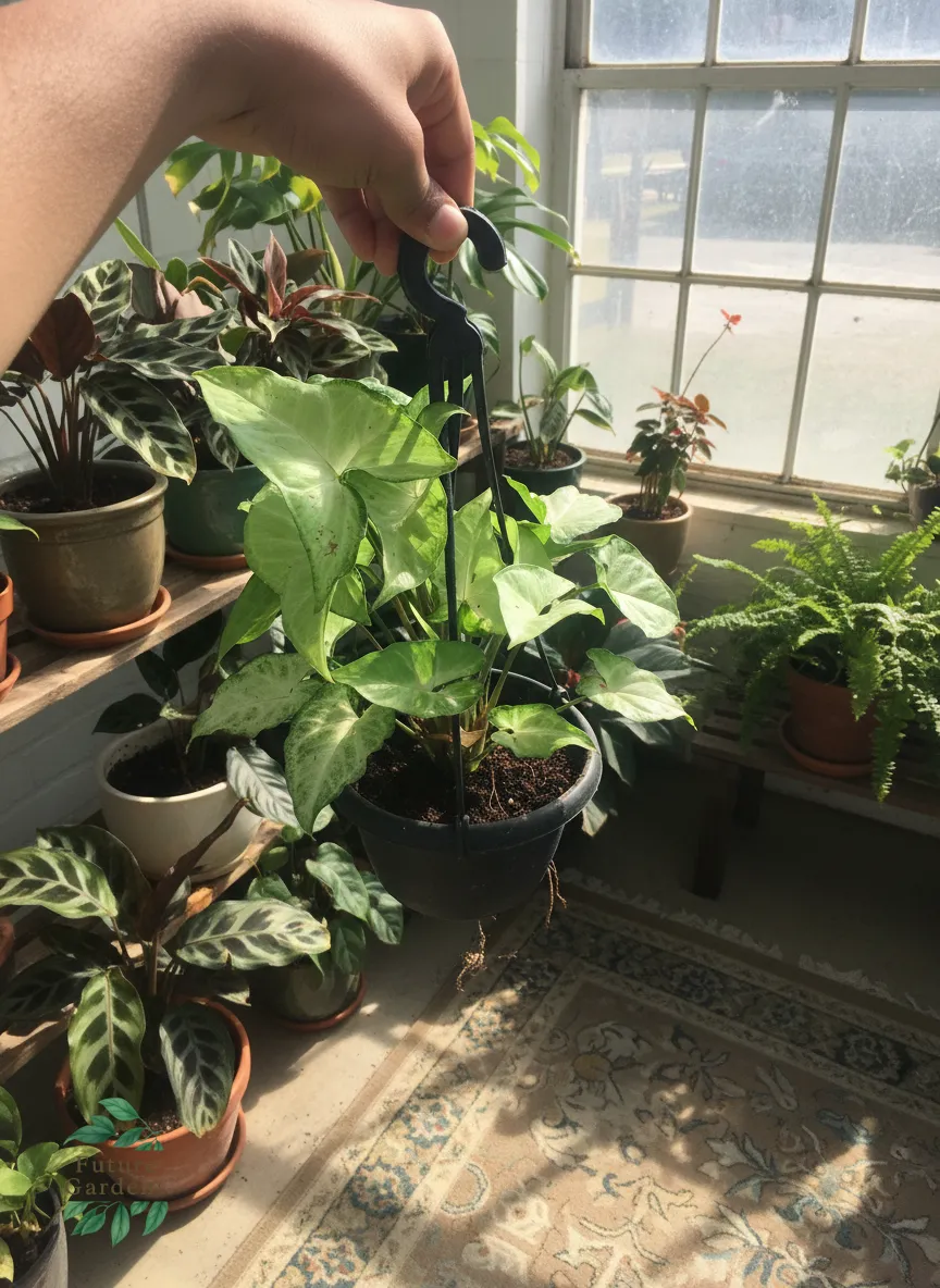 Syngonium 15cm Pot – Arrowhead Plant for Indoor Elegance - Image 4